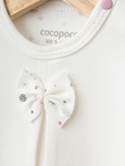 COCOPOCO ÇİÇEK DESEN DANTELLİ TULUM